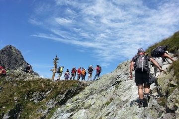 High Tatras hut to hut hiking - Poľský hrebeň pass in Tatra mountains