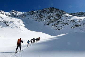 Hohe Tatra - Skitour im Tal Mengusovska dolina