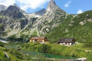 Berghütte am Grünen See (Chata pri Zelenom plese)