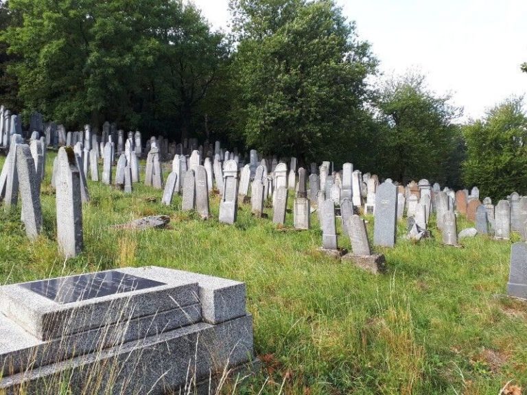 Slovakia ancestry tours - Jewish cemetery in Michalovce